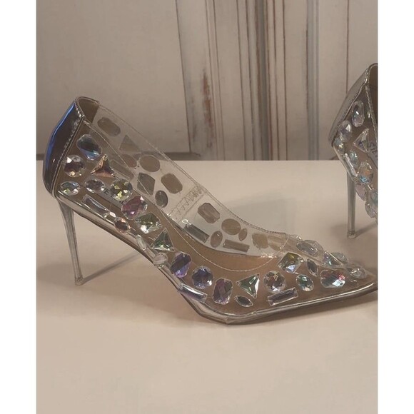Women's Farah Iridescent Transparent Stiletto Pumps
MSRP $130 - Picture 1 of 6